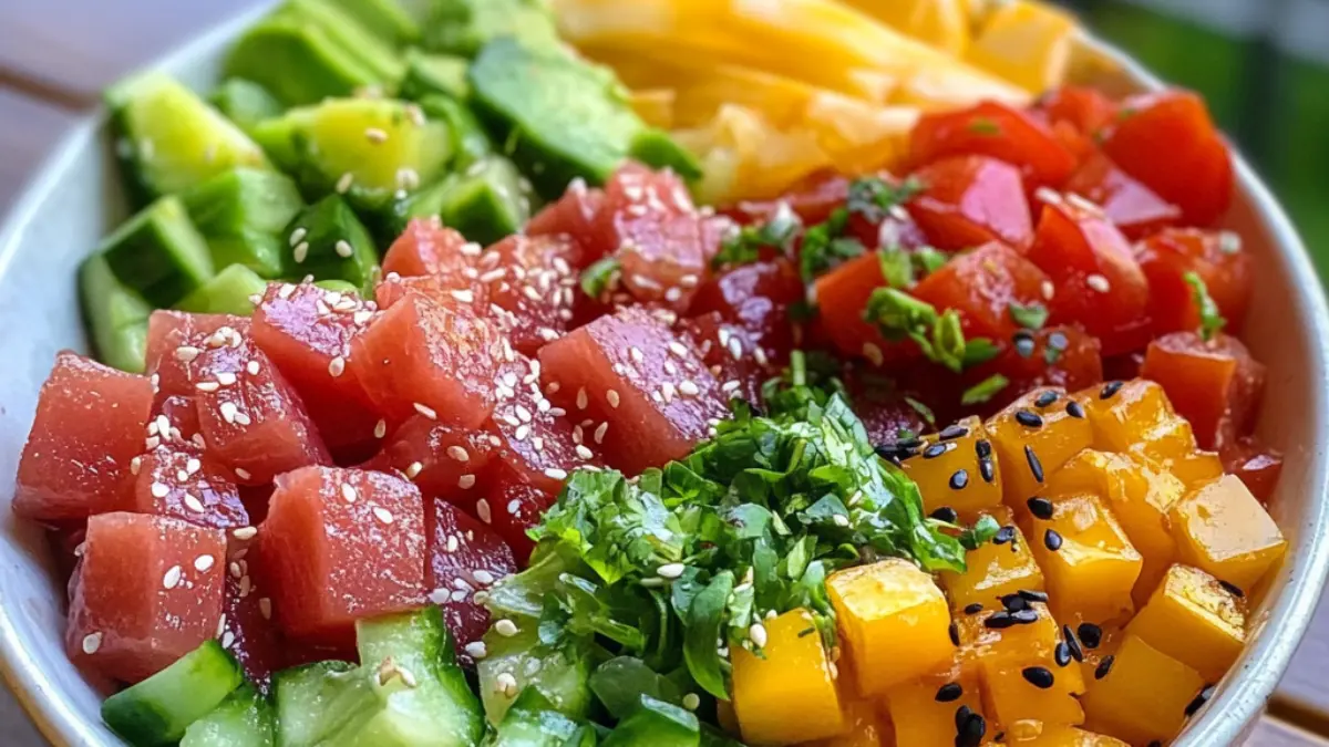 Poke bowl nella dieta chetogenica: come farla keto