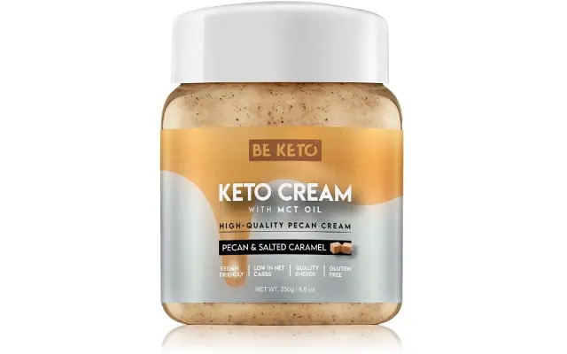 Keto Cream Pecan e Caramello Salato - Be Keto