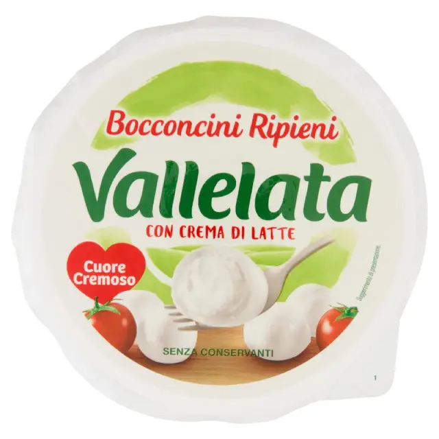 Bocconcini Ripieni Con Crema Di Latte - Vallelata