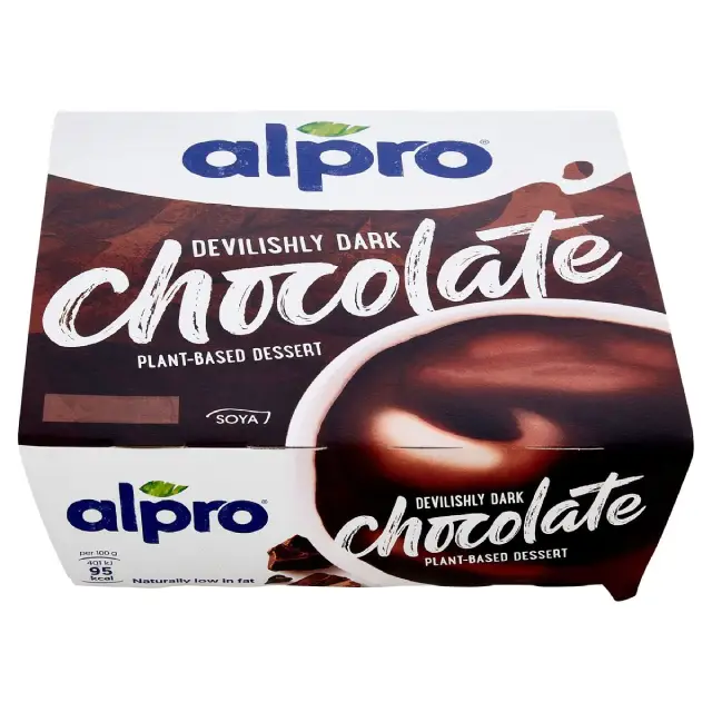 Budino dessert al cioccolato fondente Alpro