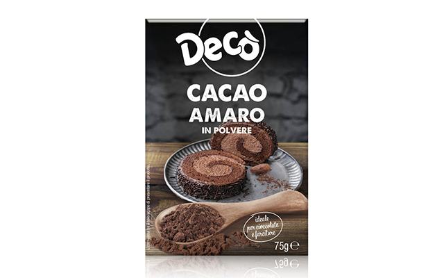 Cacao amaro in polvere Decò