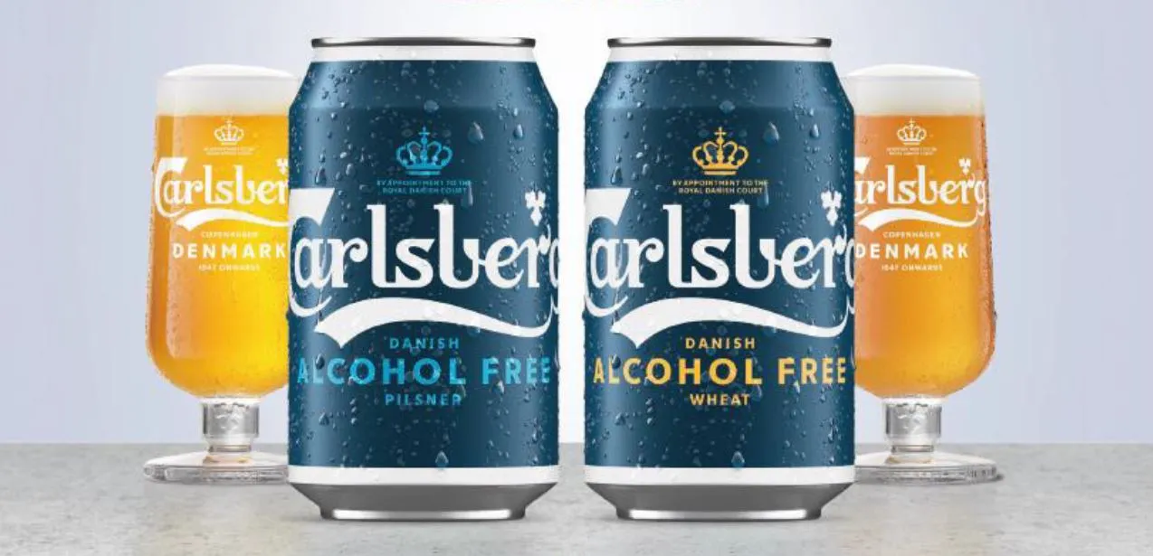 Birra Carlsberg analcolica
