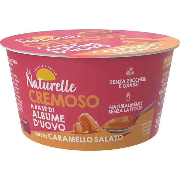 Cremoso gusto caramello salato - Le Naturelle