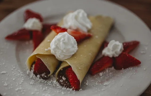 Crêpes alla Nutella, preparati