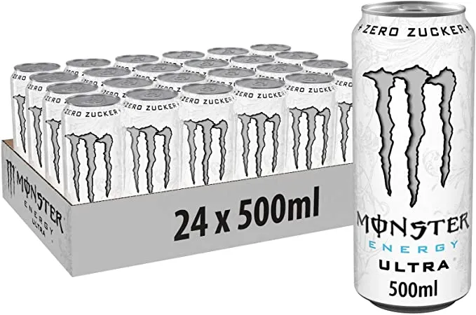 Energy drink, con edulcoranti