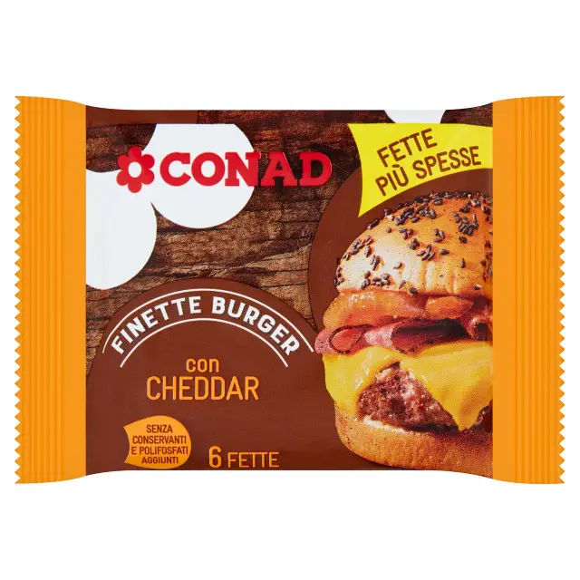 Finette con Cheddar - Conad