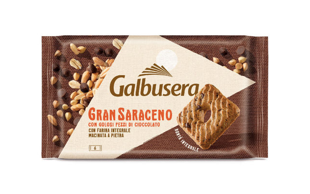 Galbusera GranSaraceno frollini integrali con grano saraceno