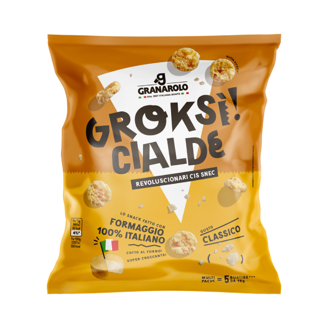 Groski snack al formaggio Granarolo