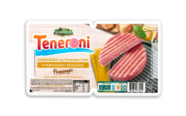 Hamburger Teneroni con Parmigiano Reggiano - Casa Modena