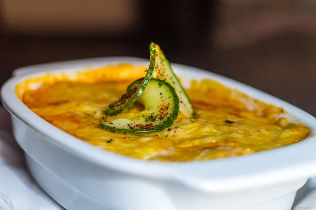 Lasagne di verdura, preparata