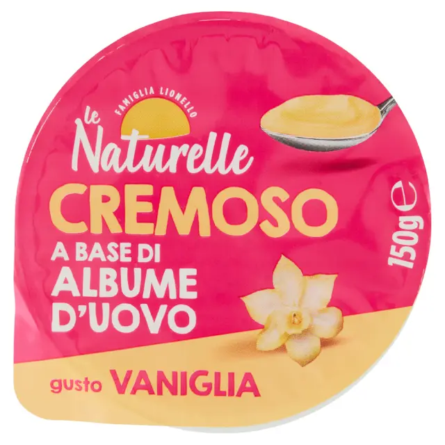 le Naturelle Cremoso a Base di Albume d'Uovo gusto Vaniglia - Carrefour 