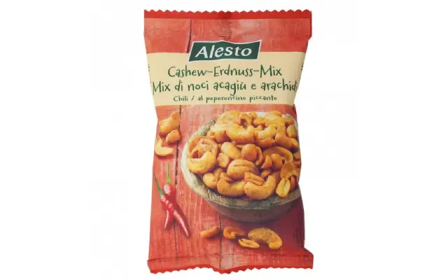 Mix di Noci di Acagiù e Arachidi piccanti - Alesto