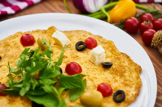 Omelette francese, preparato