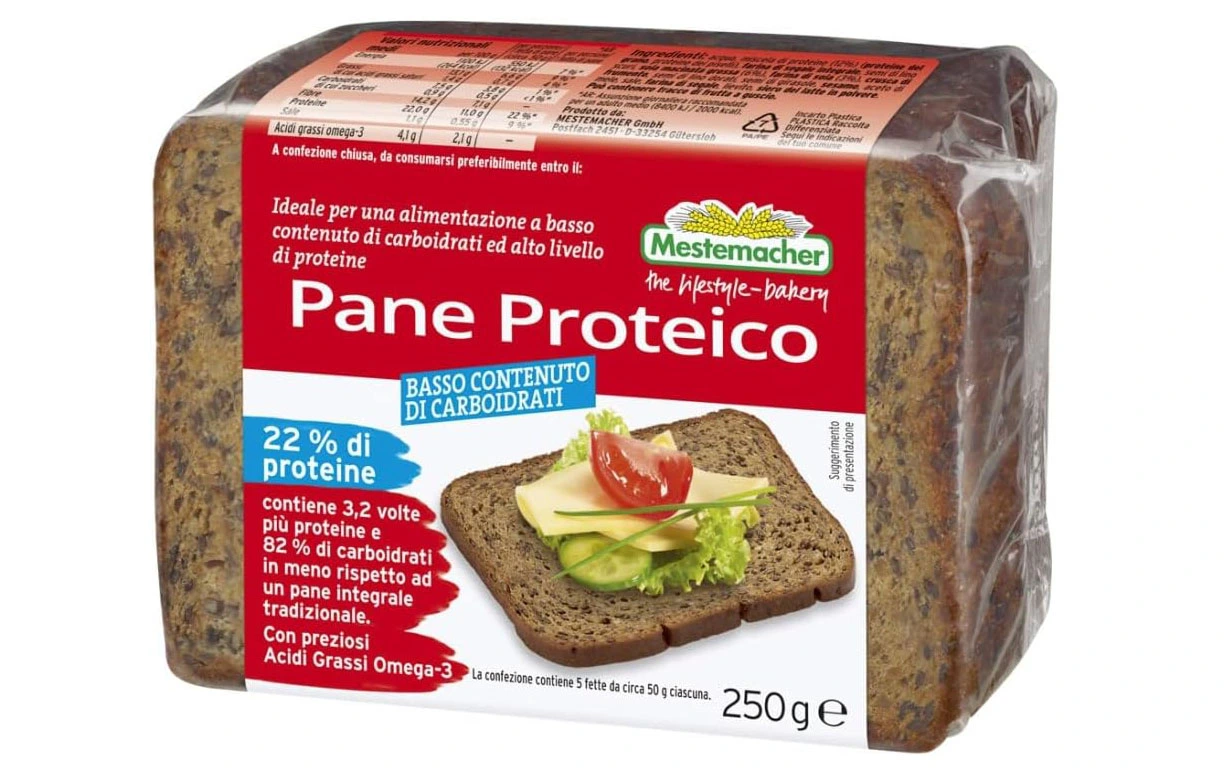 Pane proteico Keto Low Carb Mestemacher