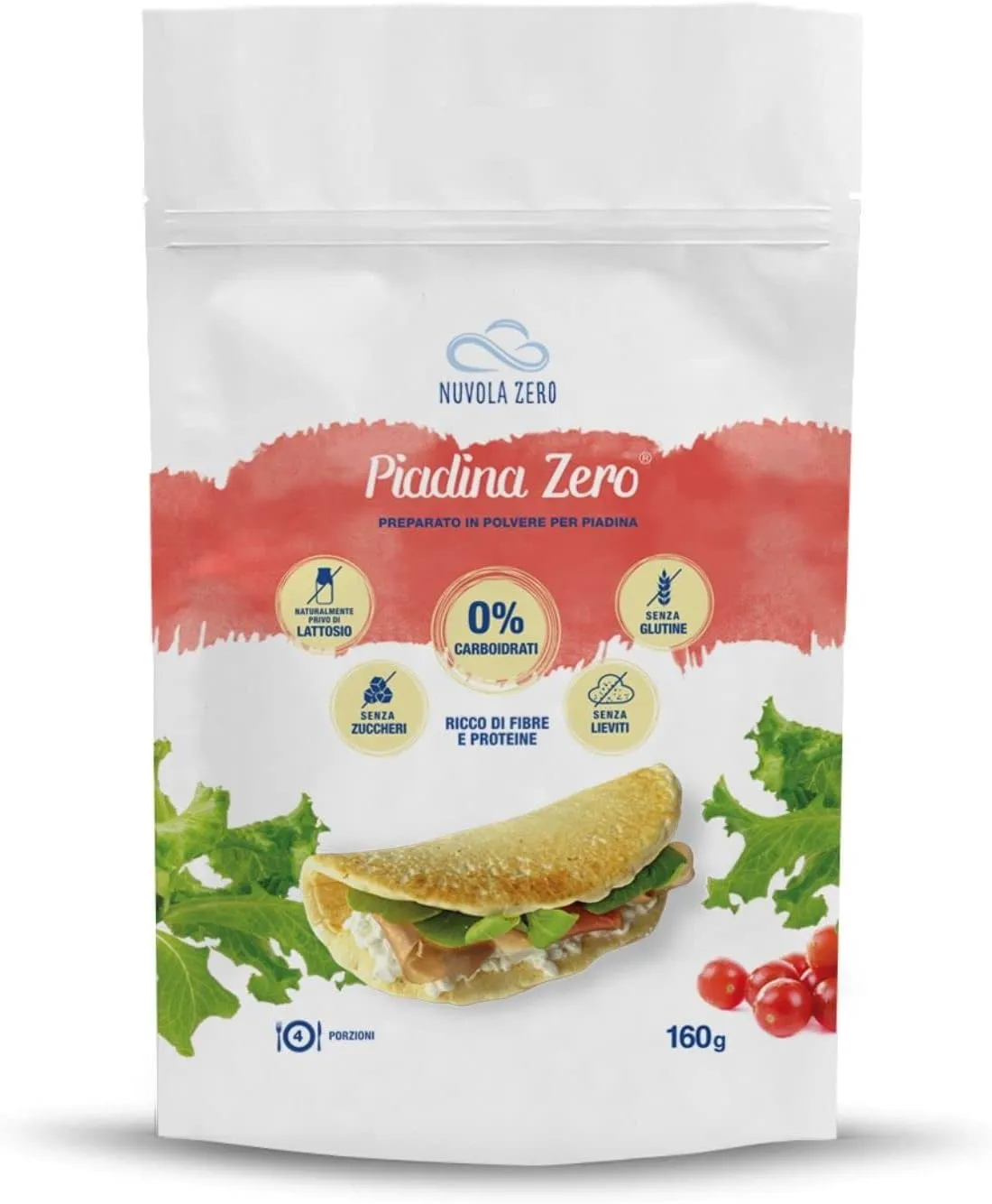Piadina zero (preparato in polvere) NUVOLA ZERO