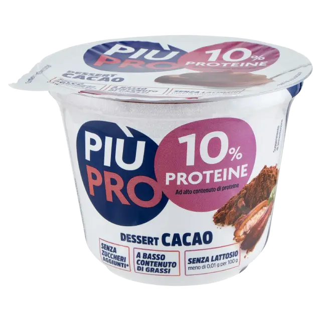 Piùpro Dessert Cacao Senza Lattosio