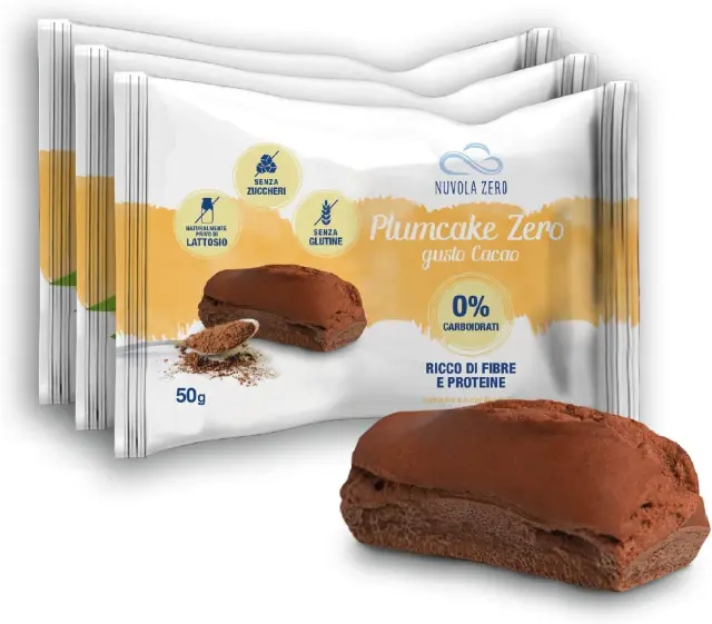 Plumcake zero al cacao - Nuvola Zero