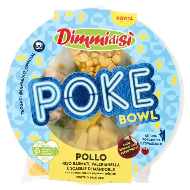 Poke bowl pollo 250g - DimmidiSi CRAI