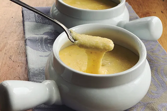 Polenta concia