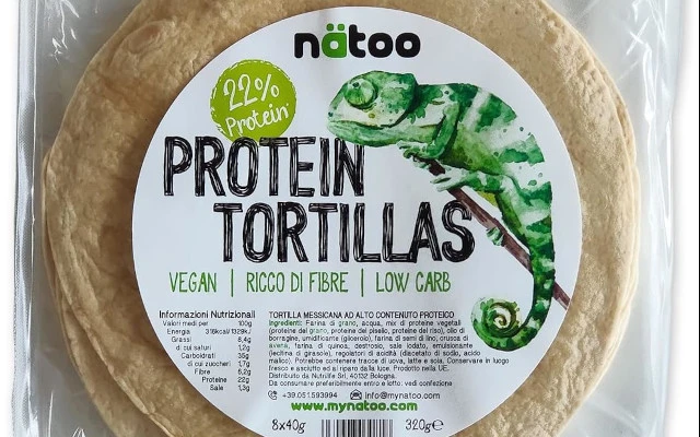 Protein Tortillas Vegan Natoo