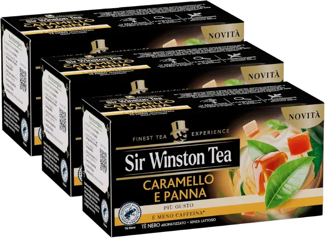 Sir Winston Tea Caramello e Panna