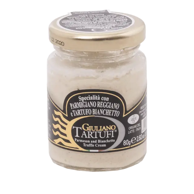 Salsa bianca Parmigiano Reggiano e Tartufo Bianchetto - Giuliano Tartufi