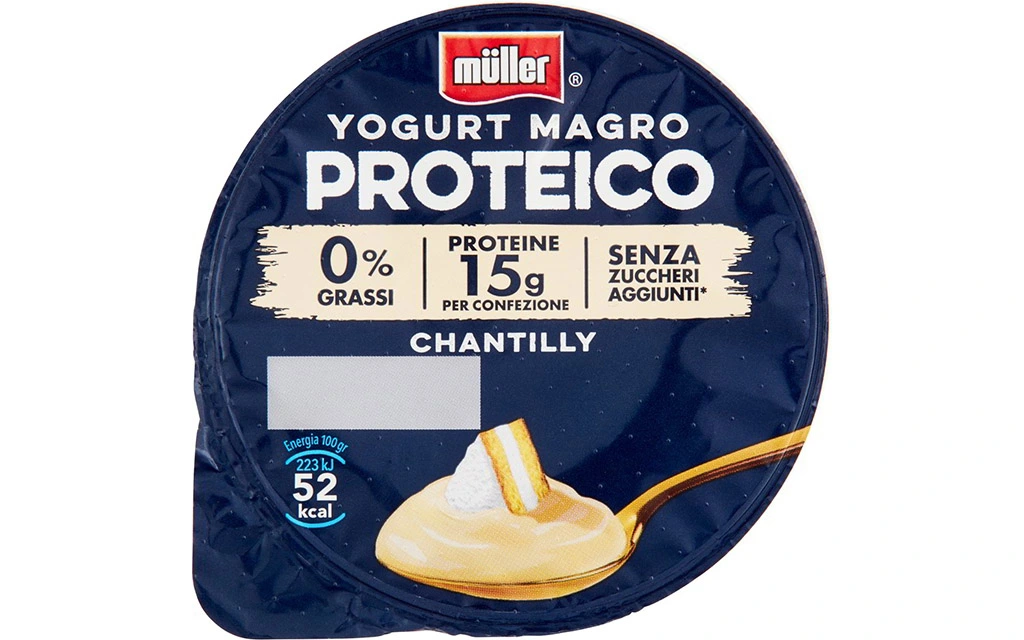 Yogurt magro proteico gusto chantilly - MULLER