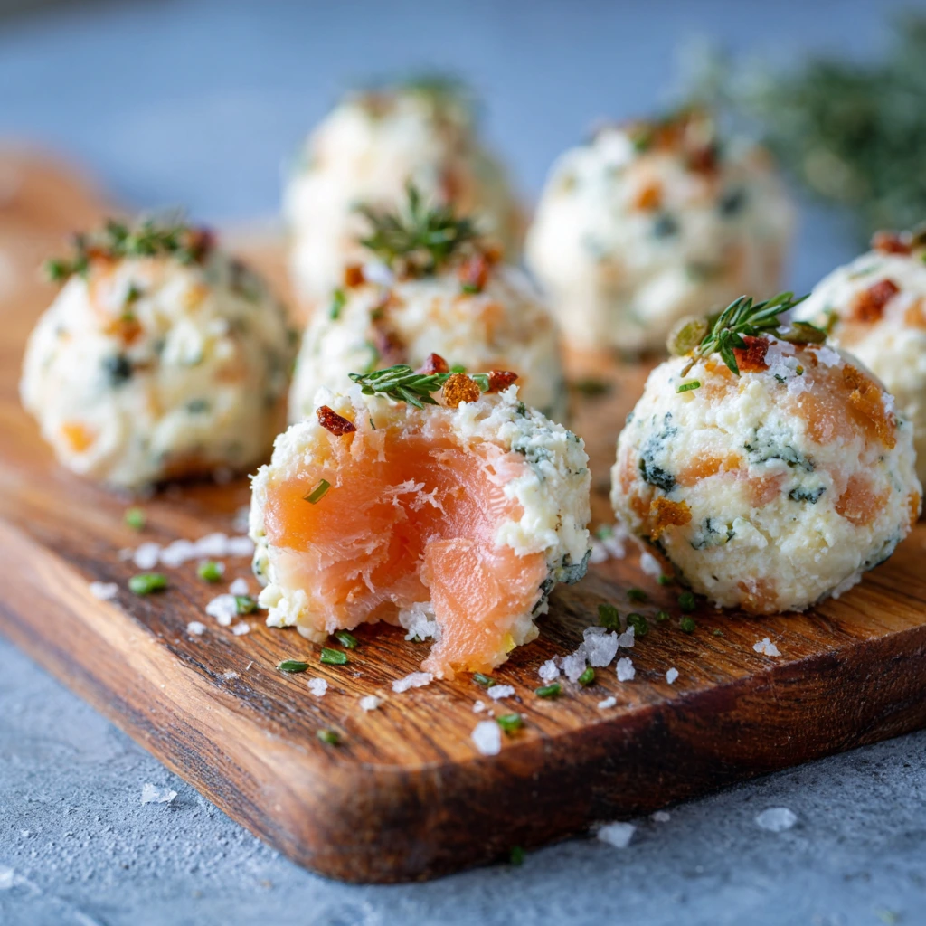 Bombe di Grasso al Salmone Succoso