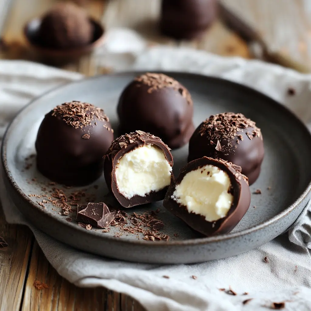 Cioccolatini Ripieni di Crema al Mascarpone