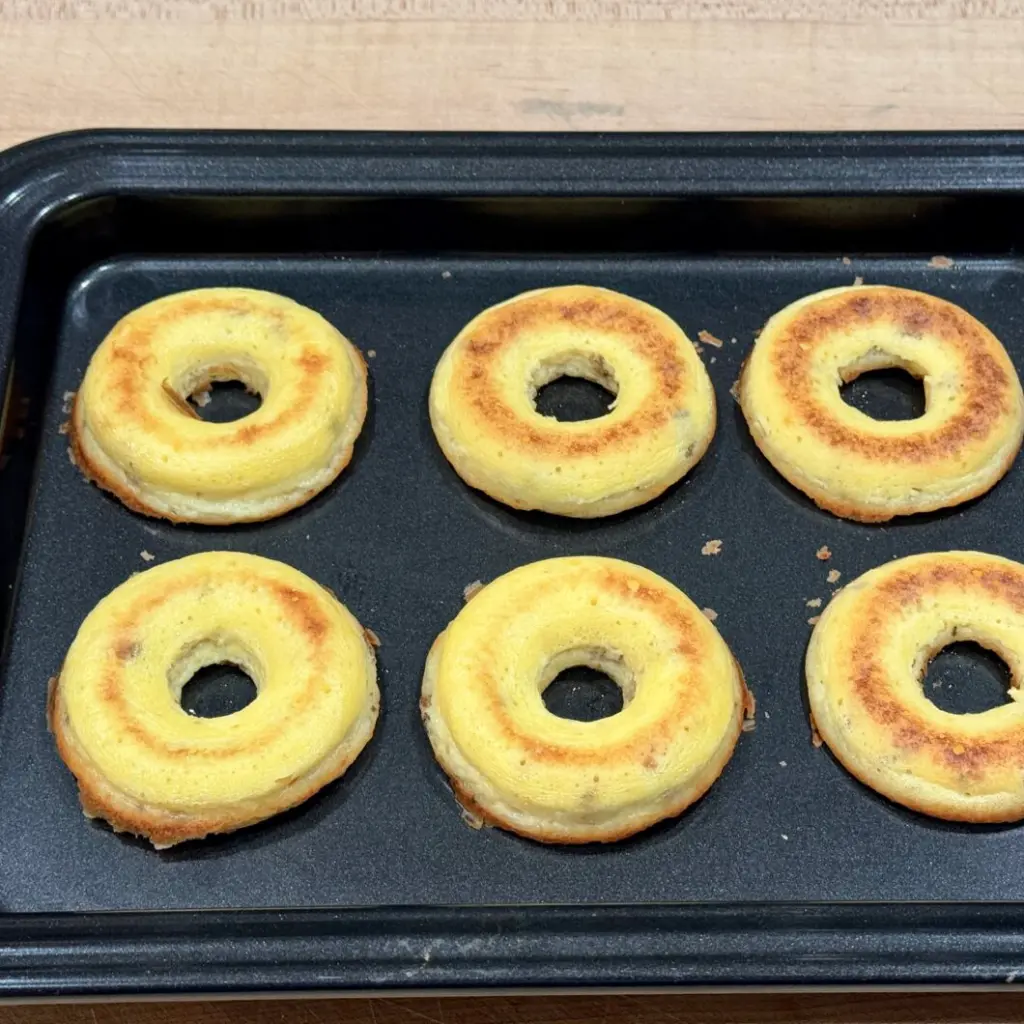 Donuts salati di uova