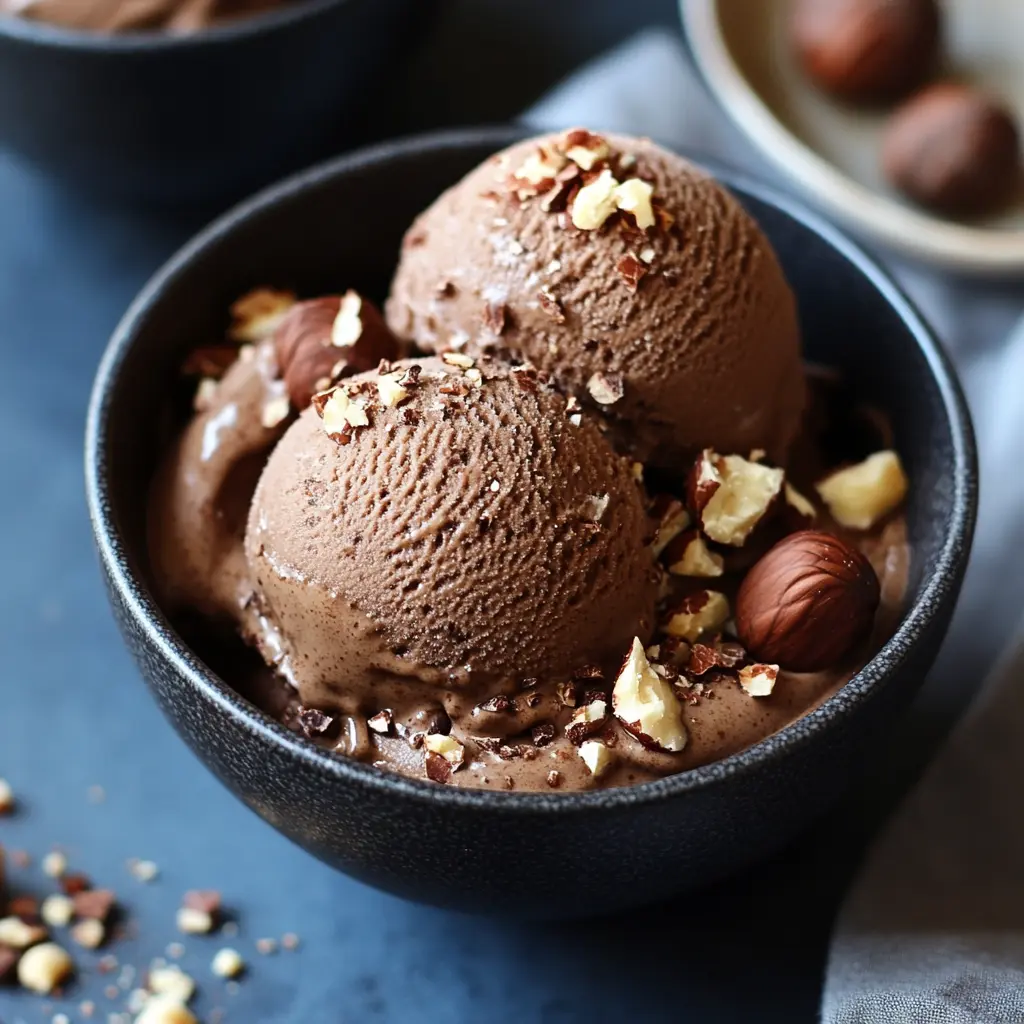Gelato al Cioccolato e Nocciole