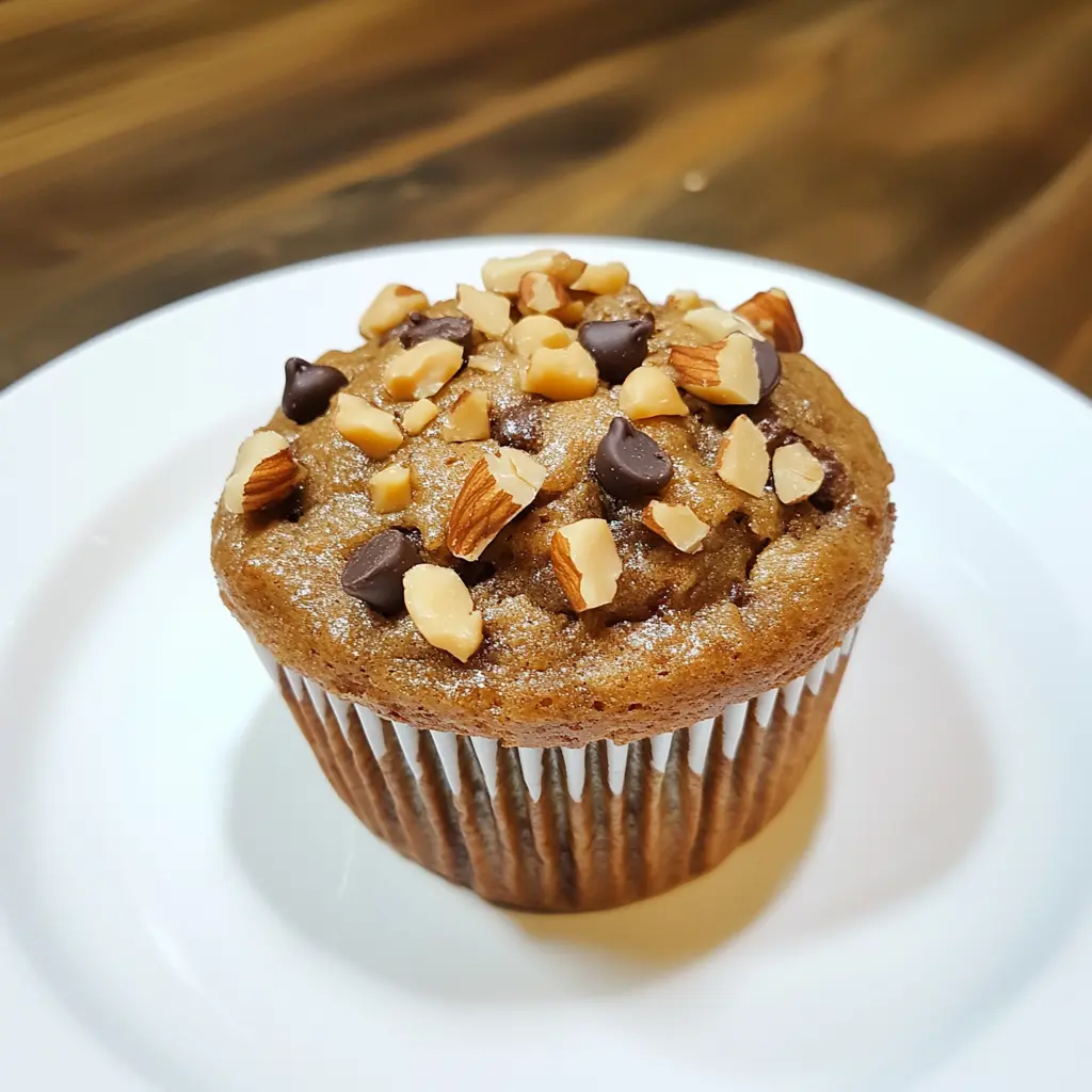Muffin Low Carb con Noci e Cioccolato Fondente