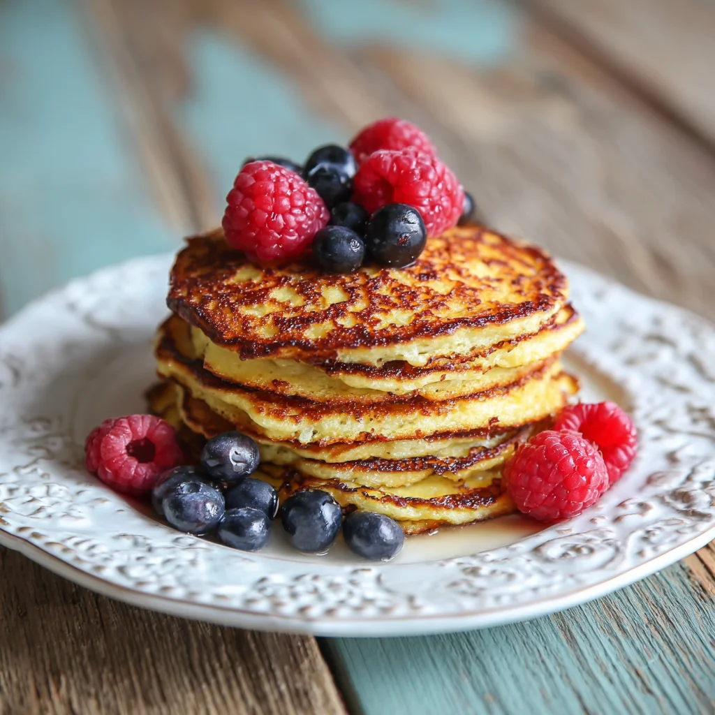 Pancakes al Formaggio Cremoso