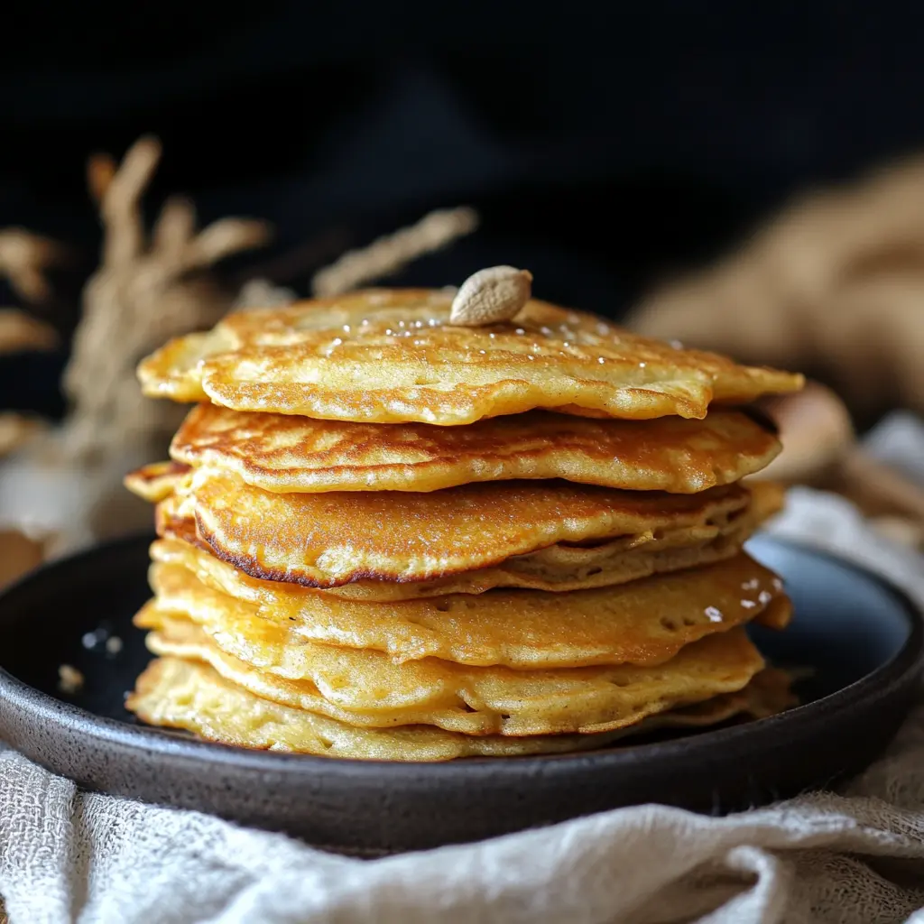 Pancakes chetogenici con burro di mandorle