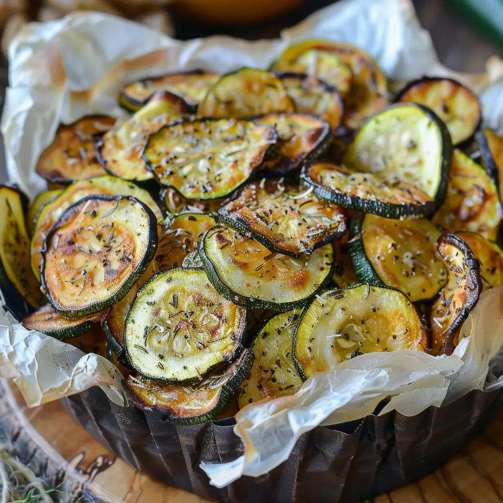 Patatine di Zucchine al Forno