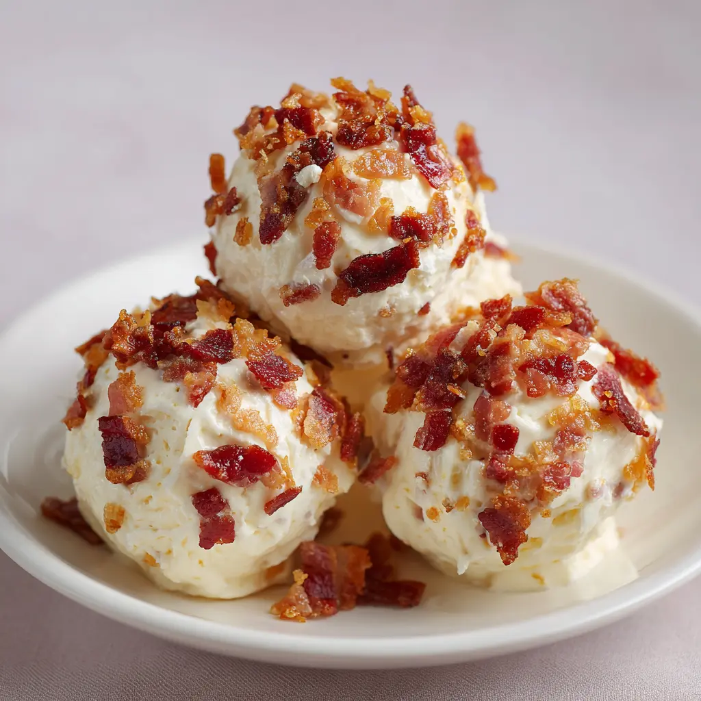 Polpette di Formaggio e Bacon