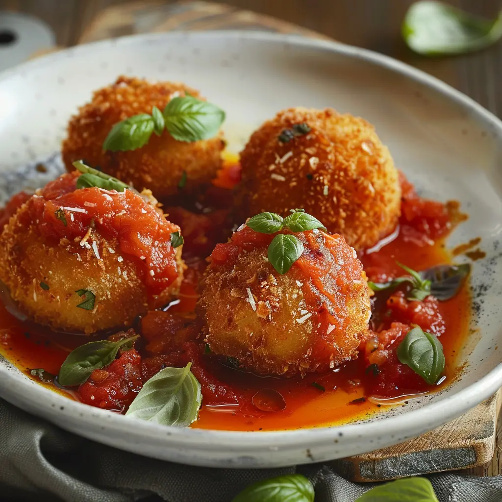 Polpette di Tacchino con Salsa di Pomodoro e Basilico