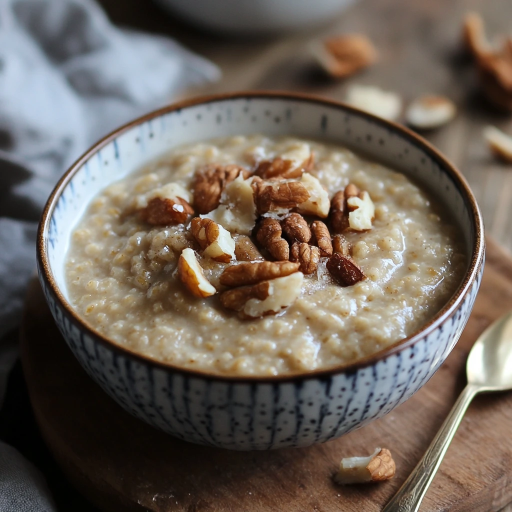 Porridge di Noci e Semi